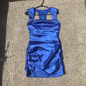 royal blue hoco dress